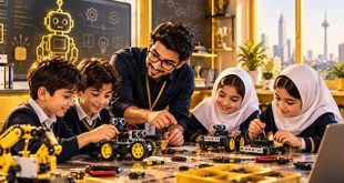 تدریس رباتیک در مدارس تهران